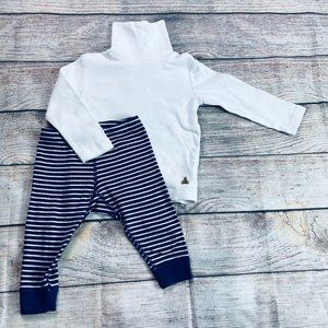 Moon & Back 12-18m Organic legging +Gap turtleneck